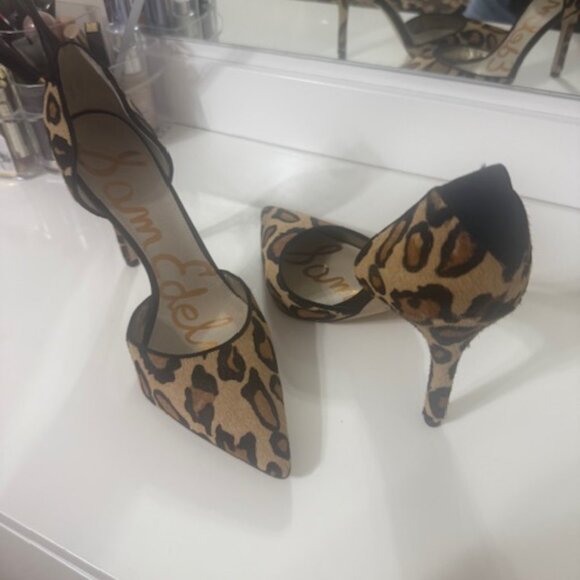 Sam Edelman Cheetah Print Heels - Picture 5 of 7